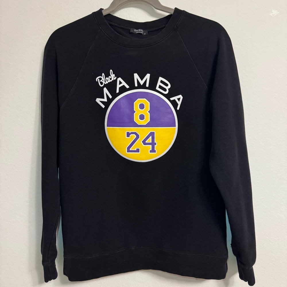 Rare Kobe Bryant Black Mamba Los Angeles Lakers Shirt Distressed *Read* Sheshow